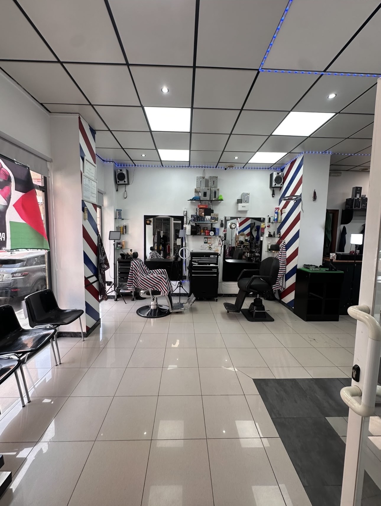 Zona de peluquería