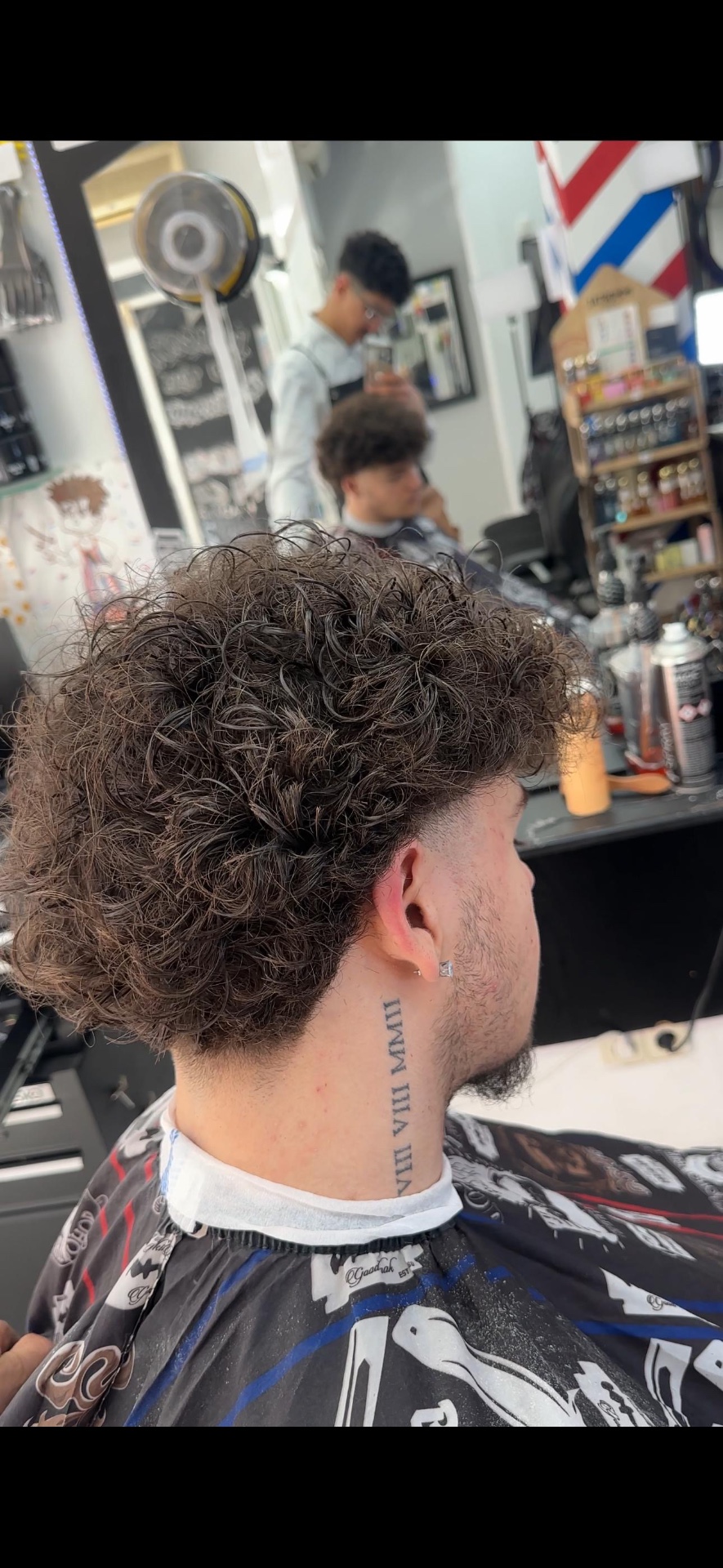 Mullet rizado