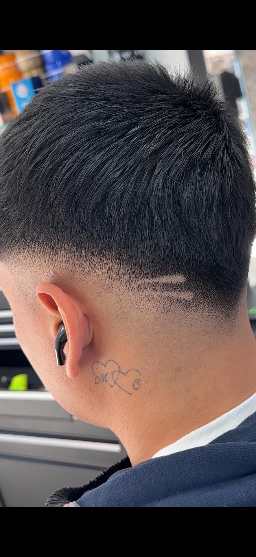 Taper con líneas